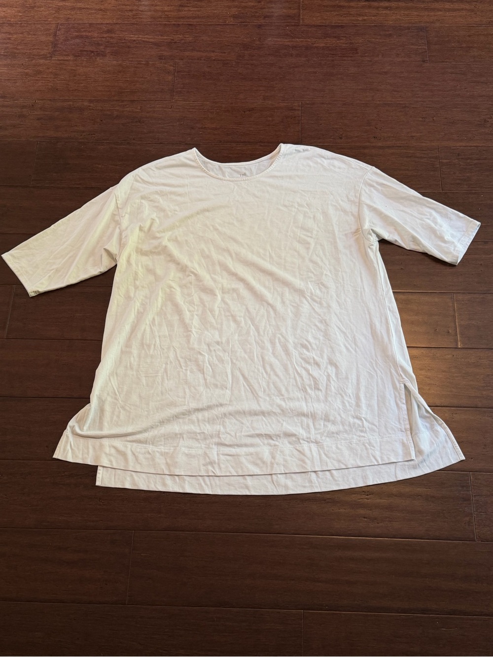 J. Jill White Short Sleeve Tee